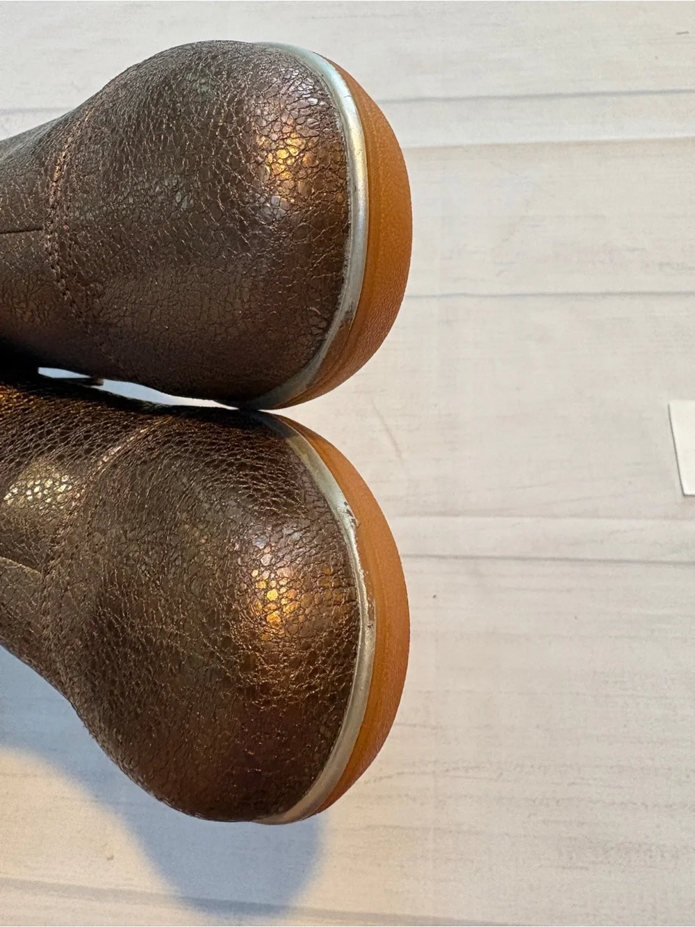 Livie & Luca Metallic Brown metallic Ankle Boots